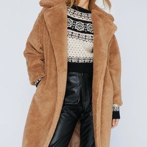 Teddy Faux Fur Coat